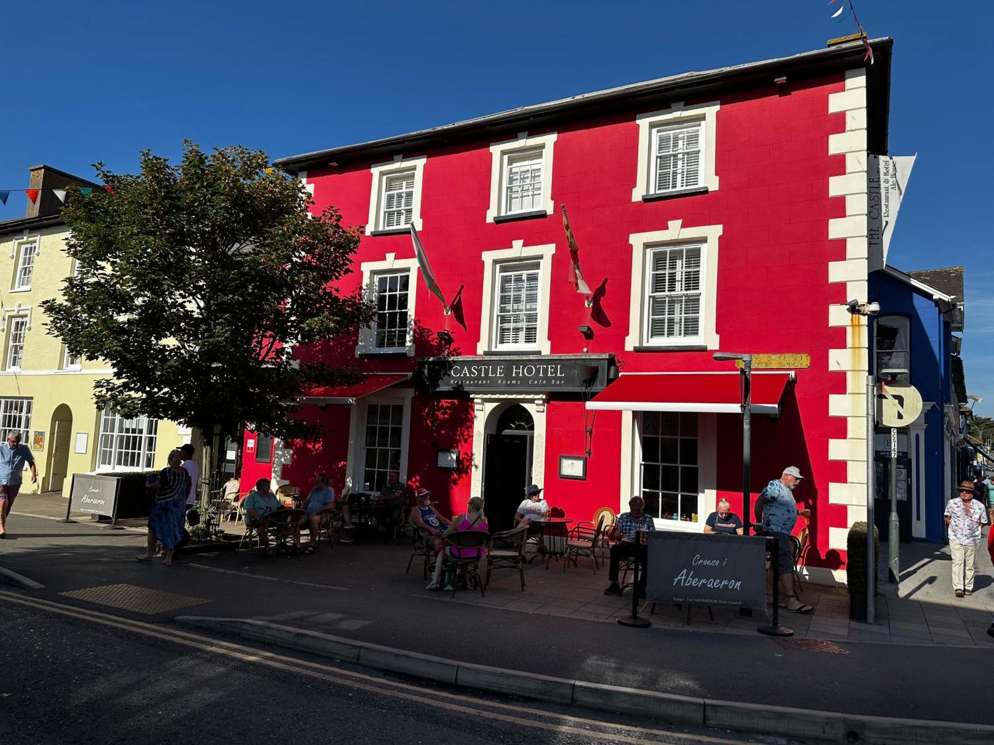 Castle Hotel Aberaeron Dış mekan fotoğraf